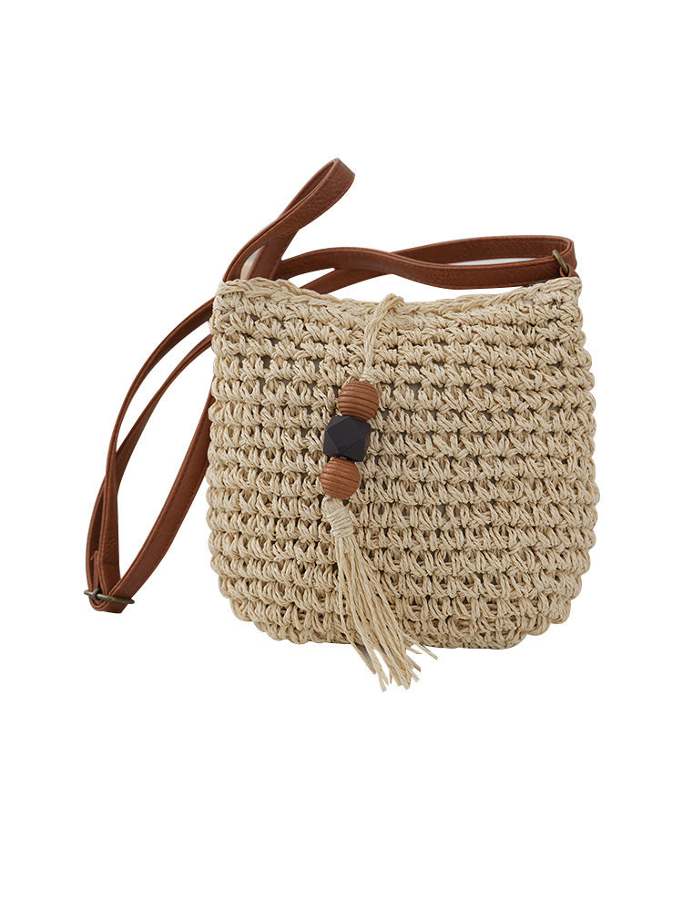 Sac à bandoulière de plage fait main pour femmes dans un style ethnique