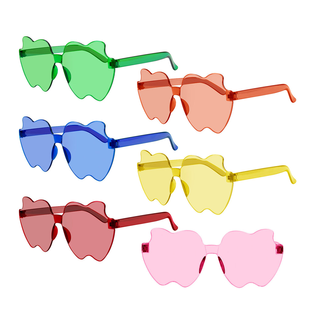 Set d'accessoires 6 pièces dans des couleurs vibrantes – Design moderne sans rinçage pour des occasions festives