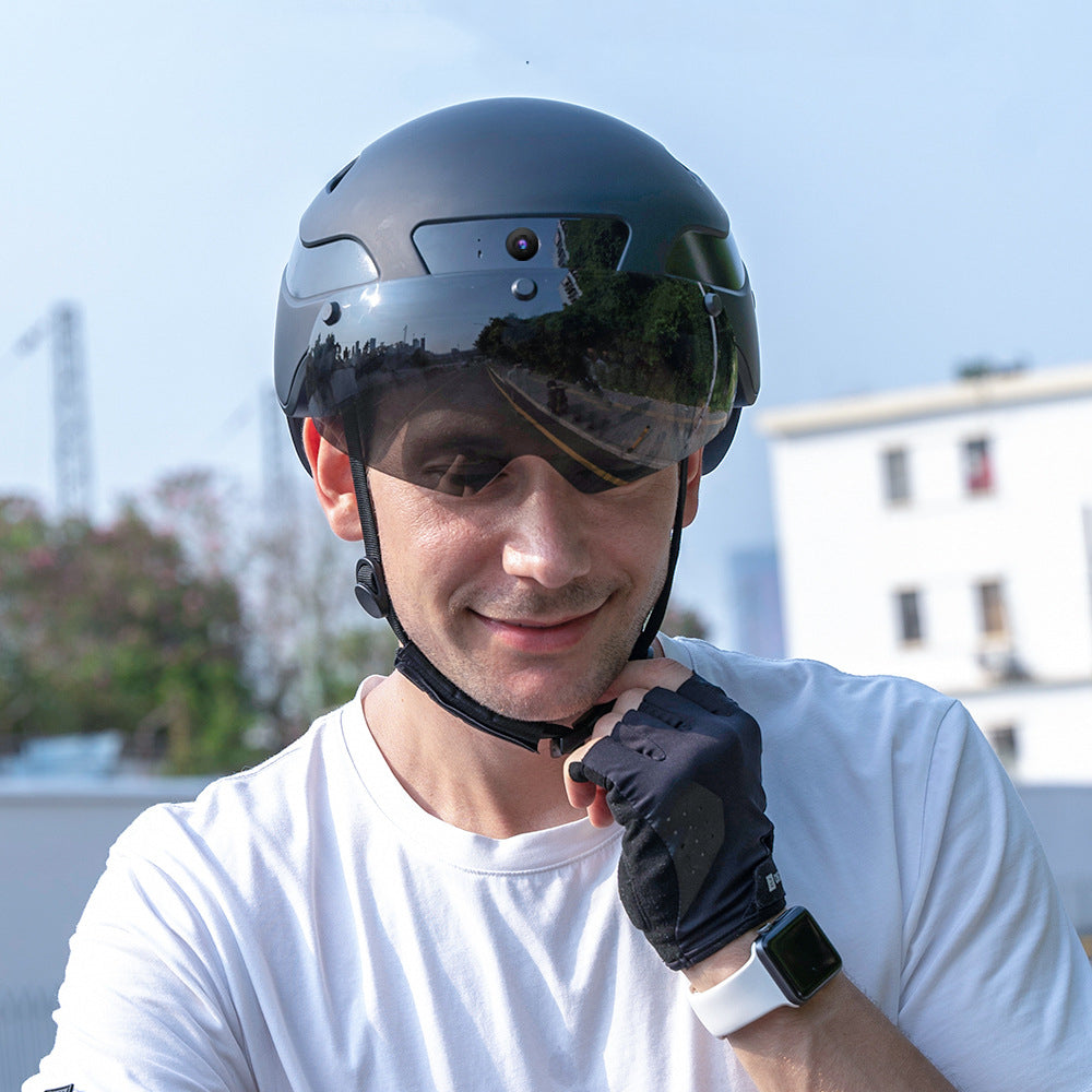 Caméra casque d'équitation avec bluetooth Turn Taillight Flashing