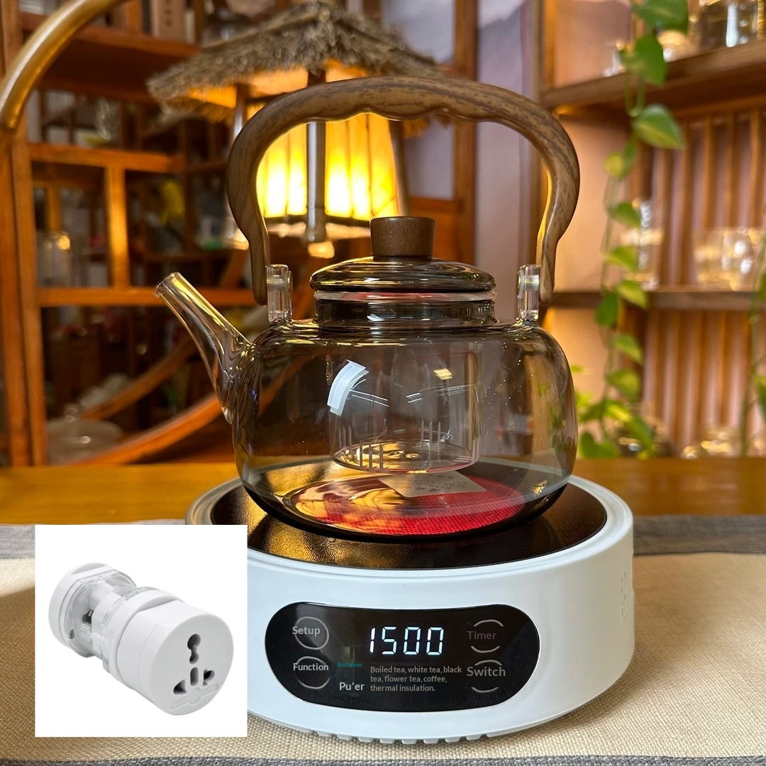 1500W Smart Home Mini théière avec mini poêle en céramique électrique