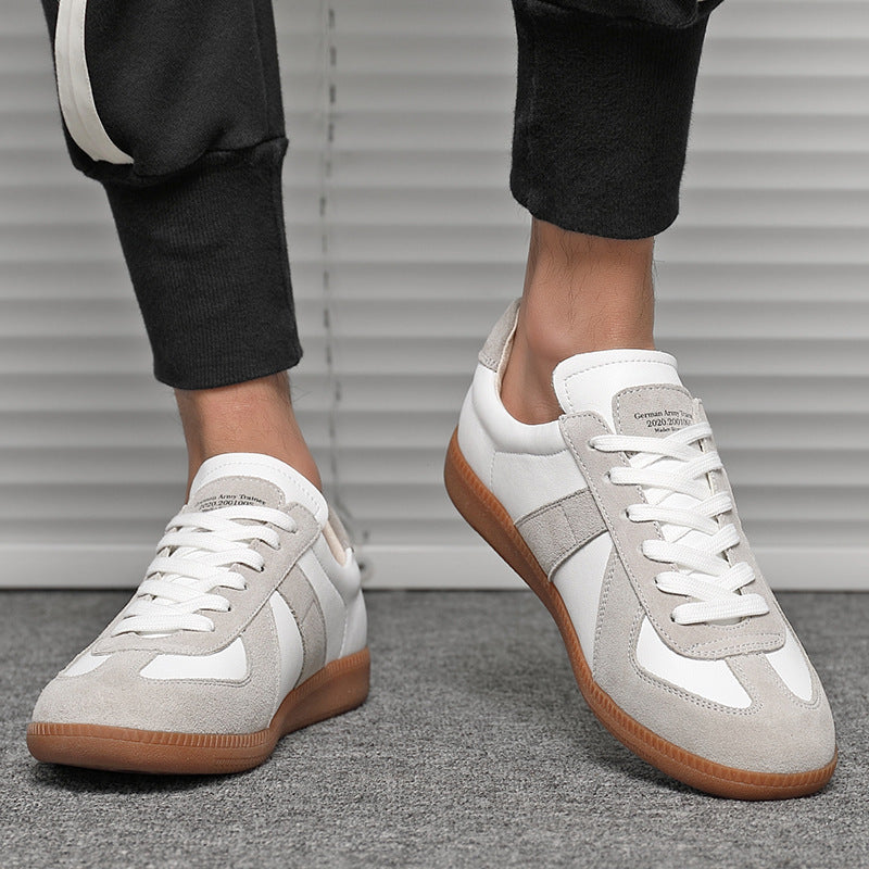 Chaussures Retro Unisexe de style japonais Blanc Sneakers