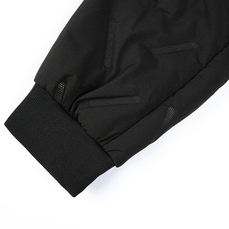Fleece des garçons et épaississement de la preuve froide chaude pantalons de pieds encastrés