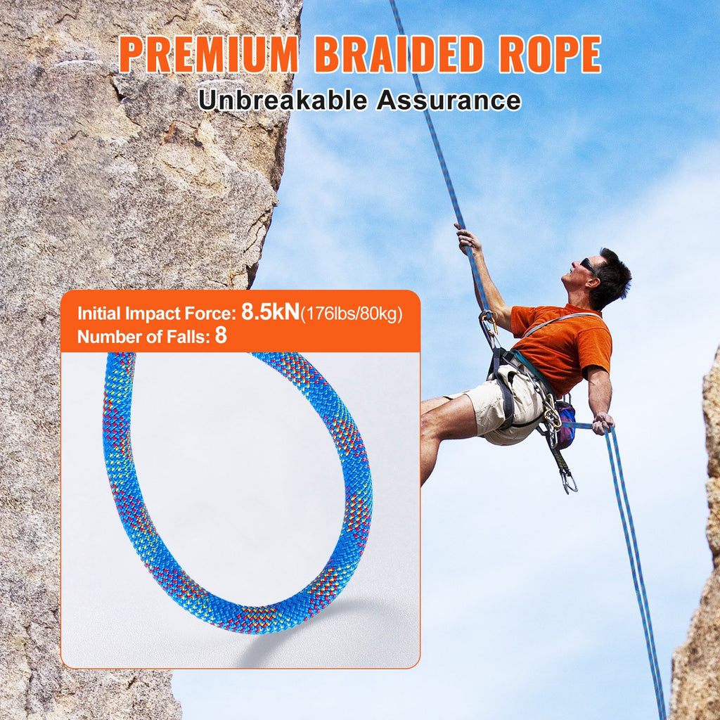 Rope d'escalade dynamique de 10,2 mm