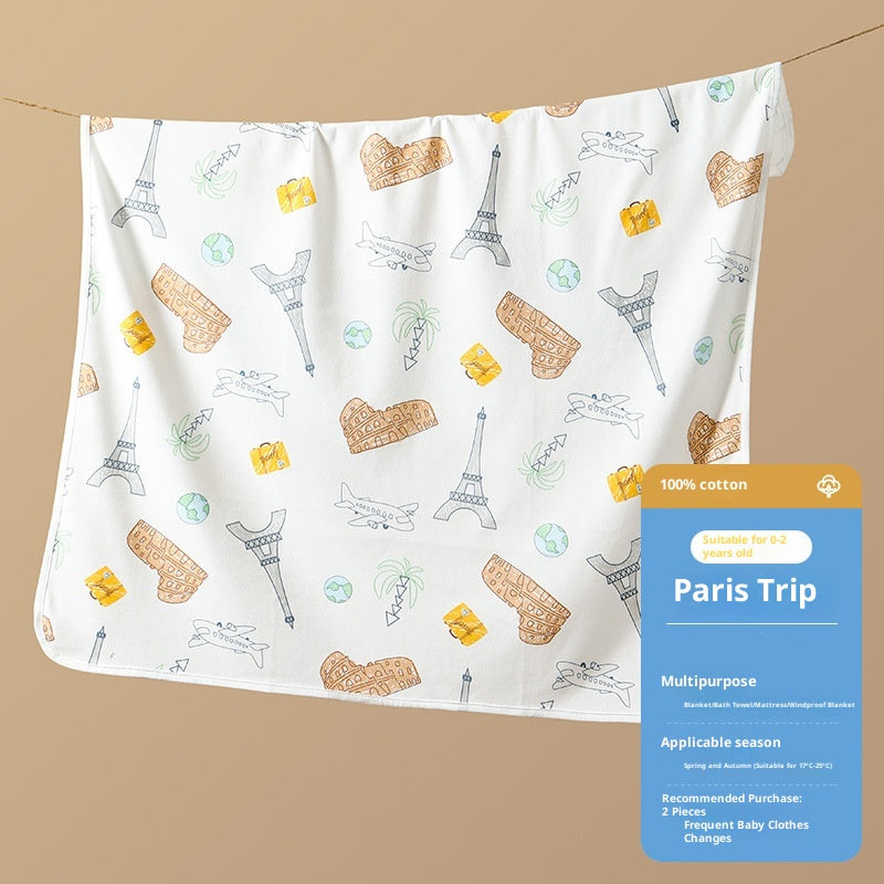 Nouveau-né coton swaddle couverture dans la salle de livraison
