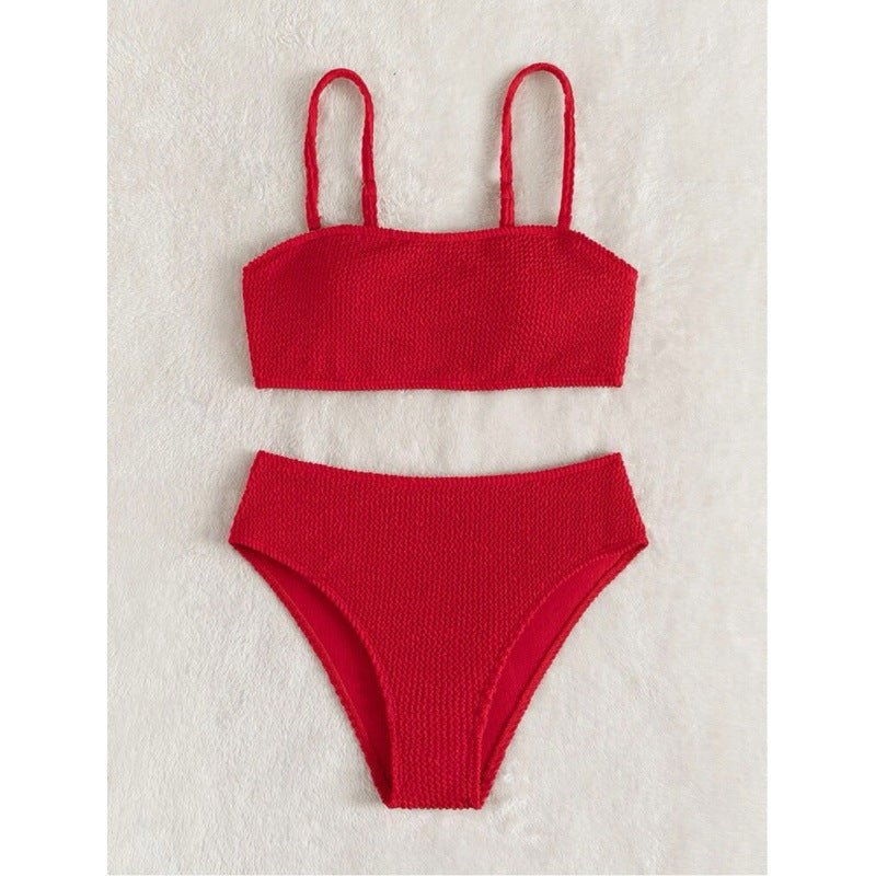Deux-pièces de maillot de bain Halter Style européen et américain