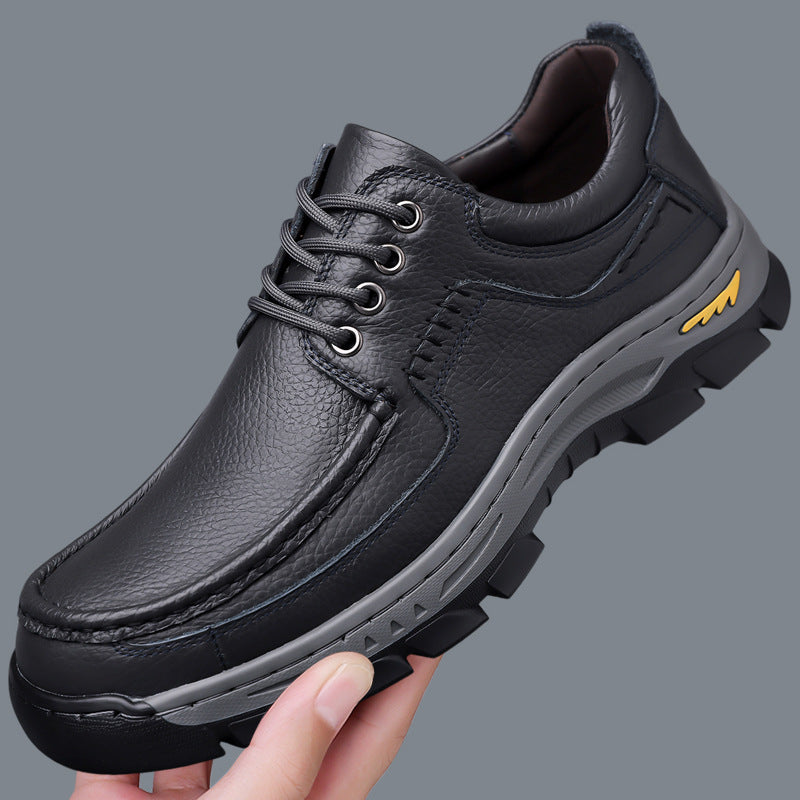 Hommes fabriqués à la main Chaussures en cuir véritable