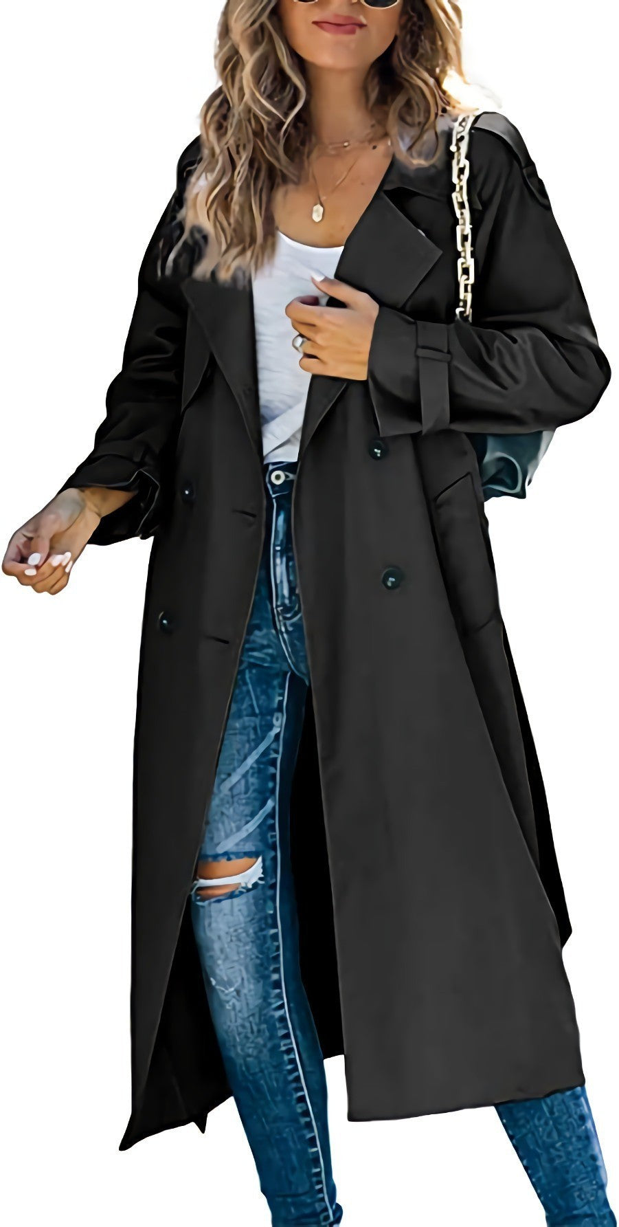 Femmes AutomneHiver brise-vent Casual Coat