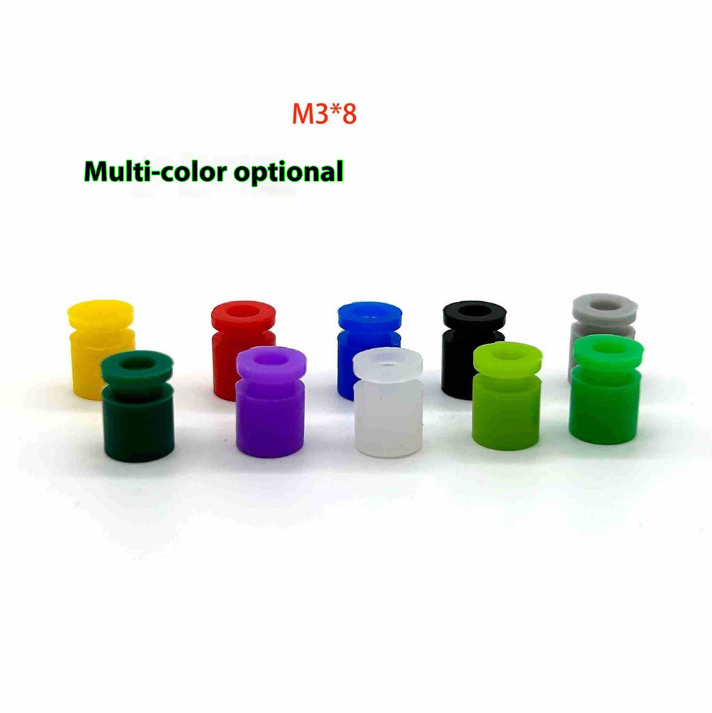 Colonne d'amortissement cylindrique en silicone M3