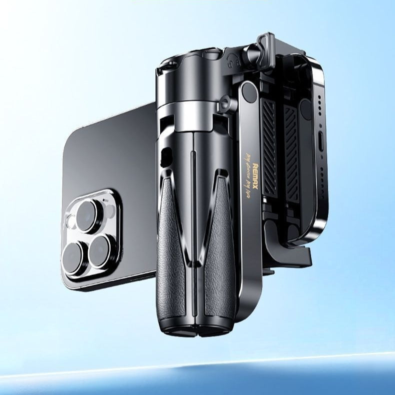 Mini bluetooth Phone Selfie Stick avec support pour l'extérieur utilisation pliable et extensible Tripo