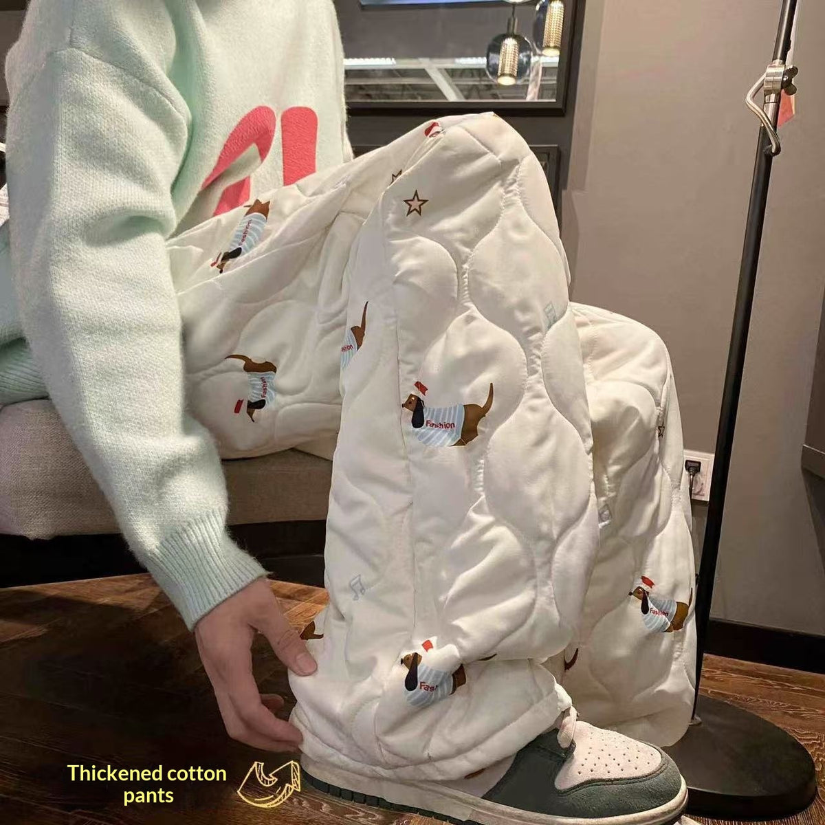 Pantalons en coton pour hommes