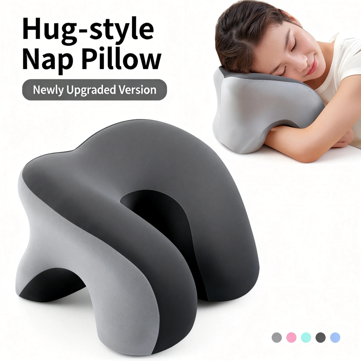 Oreiller en mousse de mémoire ergonomique pour le couchage de bureau