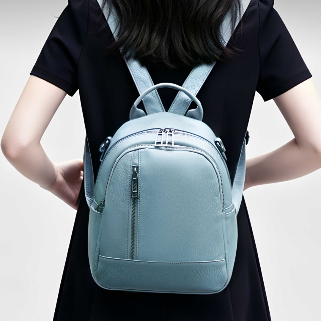 Sac à dos polyvalent polyvalent mode pour femmes avec large bande d'épaules