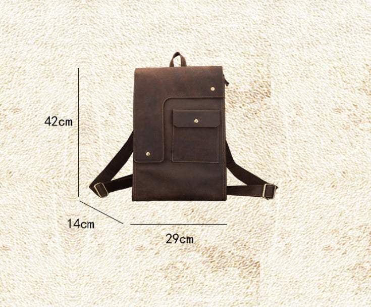 Cuir véritable Angleterre style sac de voyage occasionnel pour hommes