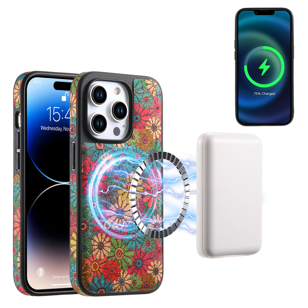 Huanyu Magnétique Anti-Apple 17 Antivol Zipper Sac 16 Cas de téléphone