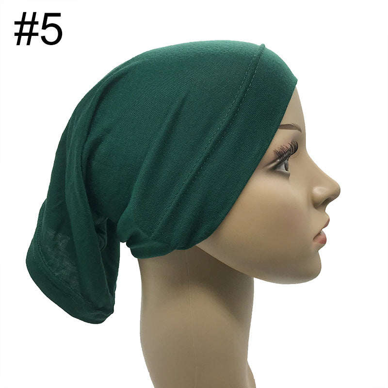 Chapeau tubulaire modulaire de base en couleur unie