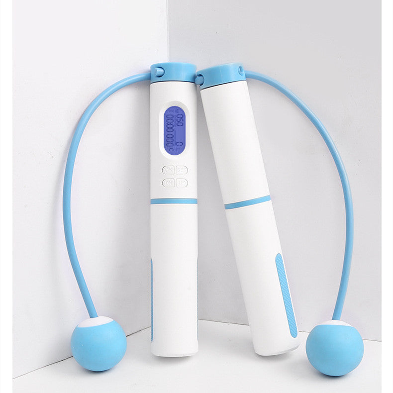 Smart Rope Sauter la balle sans fil vient avec le contre-fitness maison