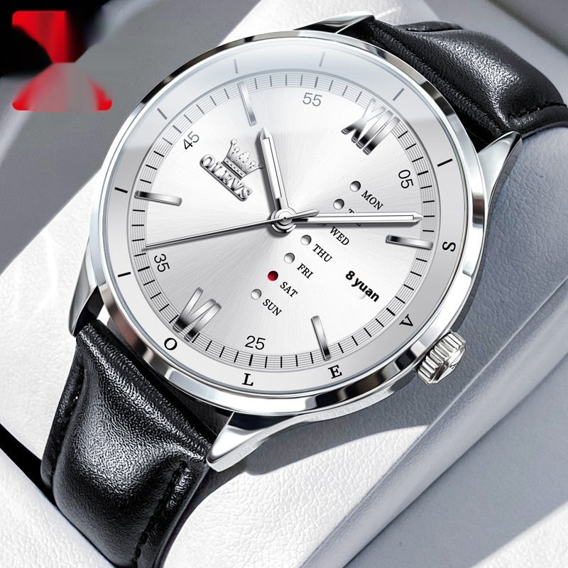 Montre Quartz multifonctions Bonnes montres imperméables pour hommes