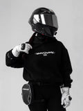 Noctilucent 3D Digital Print Street Motorcycle Top