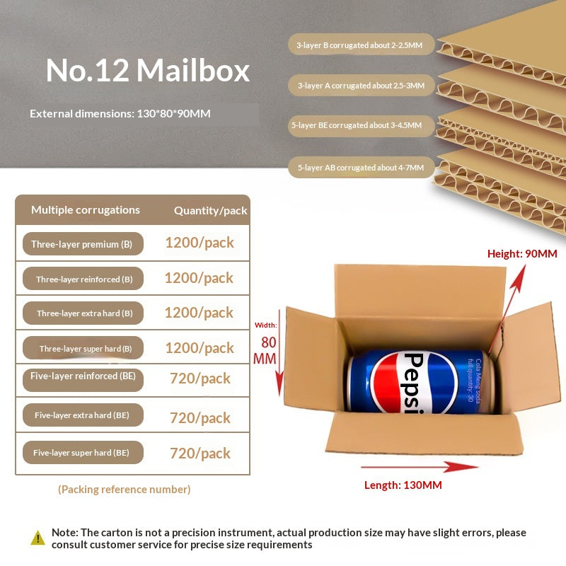Boîte à papier pour la logistique extra dure