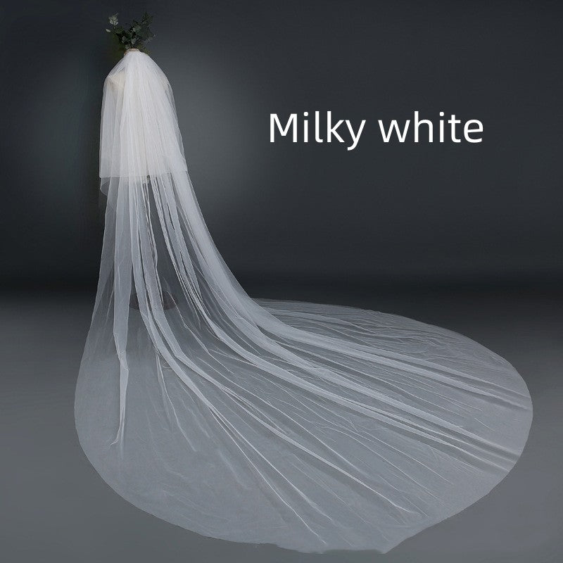 Voile de mariage élargie