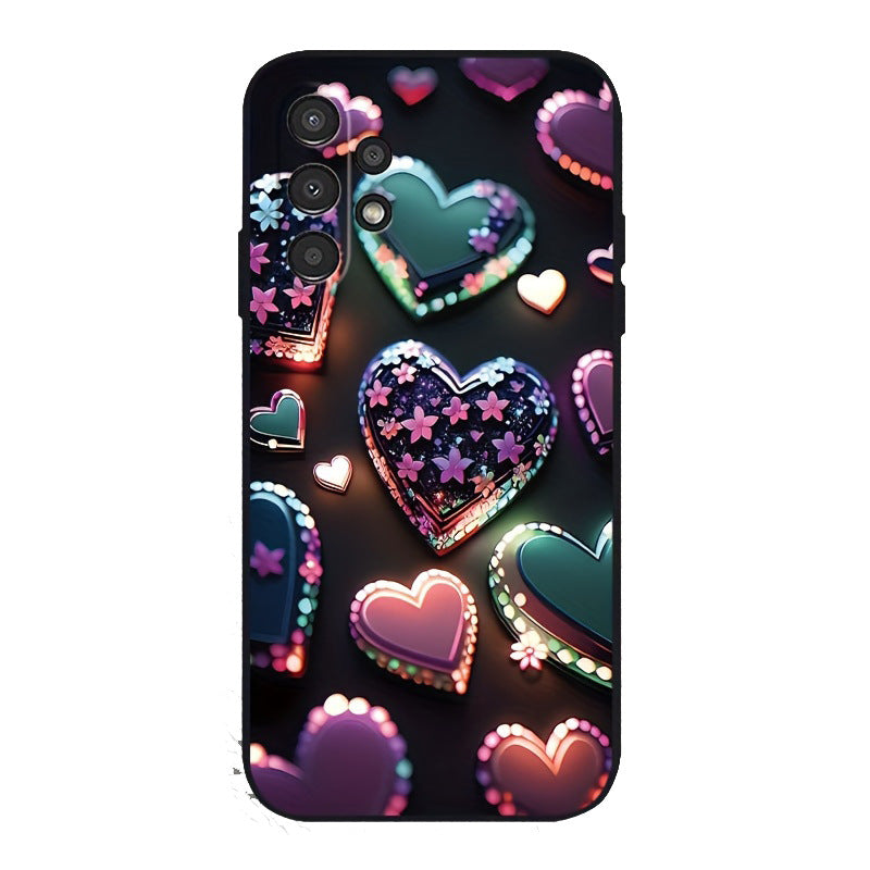 Compatible with Ultra Frosted Heart Ocean Phone Case S25