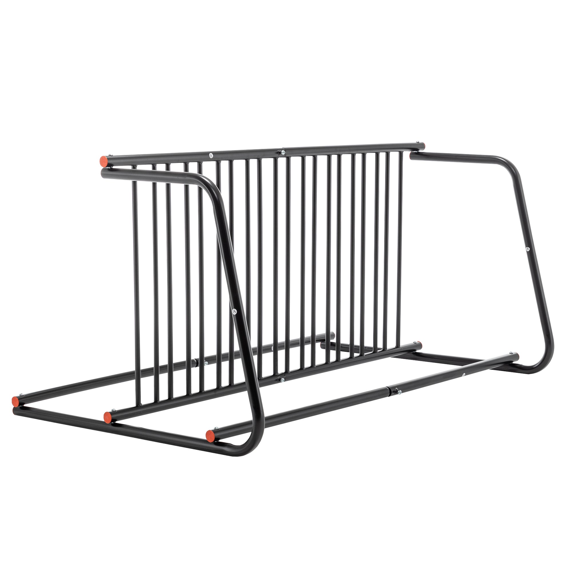 Rack de vélo extérieur lourd 10 broches - Support de rangement en acier double side pour garages