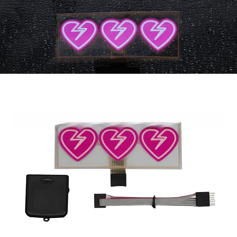 Stickers Led Lumineux Stickers Voiture de Film El Cold Light Cinq étoiles