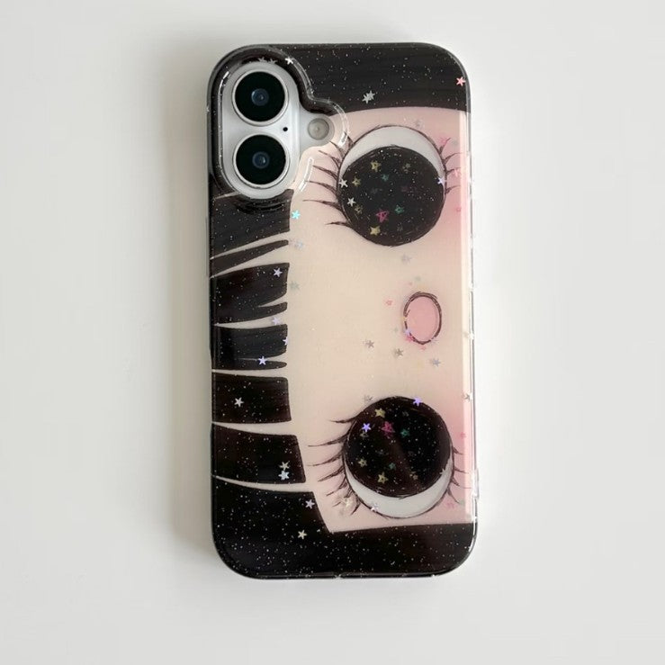 Cute phone case suitable for girls with large faces