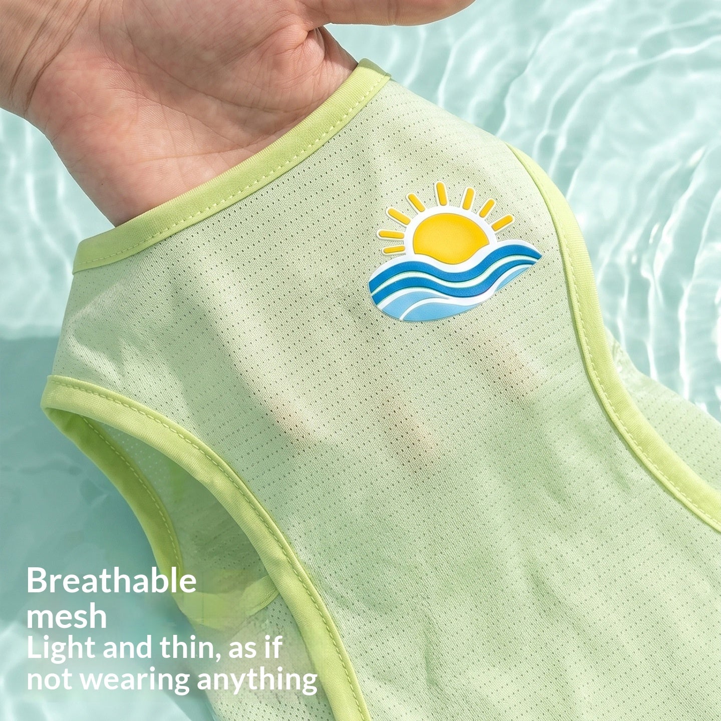 Veste de protection solaire d'été pour vêtements de refroidissement pour chiens