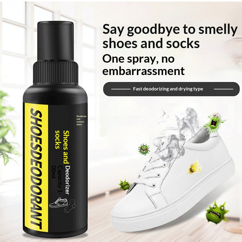 Spray d'élimination de l'odeur du pied d'ions argenté parfumé