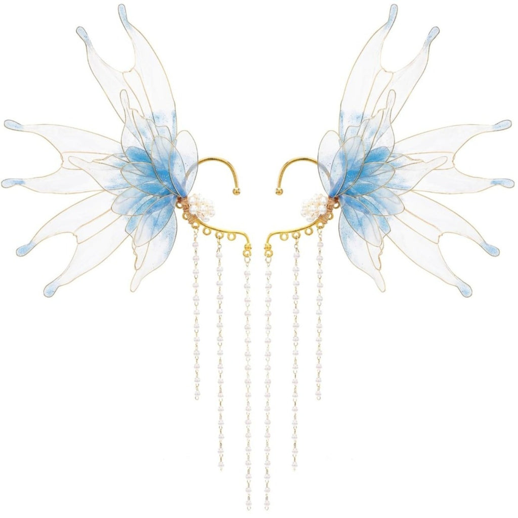 Light Blue Elf Cuff Warmers - Elegant Party Accessories for Costumes and Celebrations