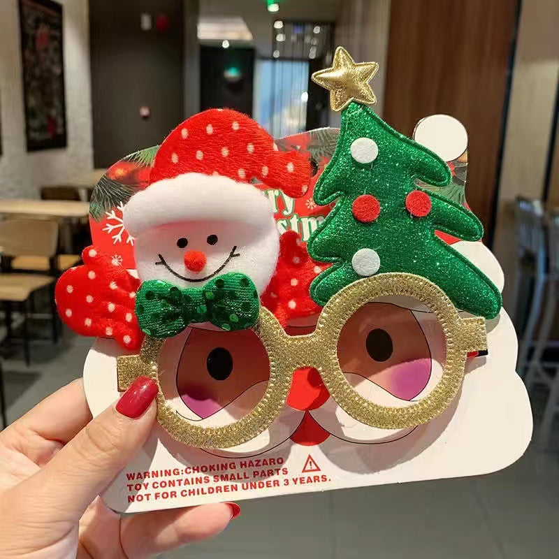 Verres de Noël Cadre Santa Claus Xmas Eyewear