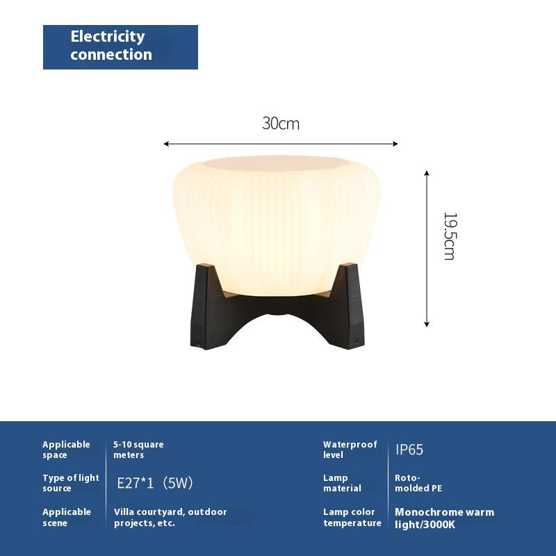 Lampe murale solaire minimaliste moderne