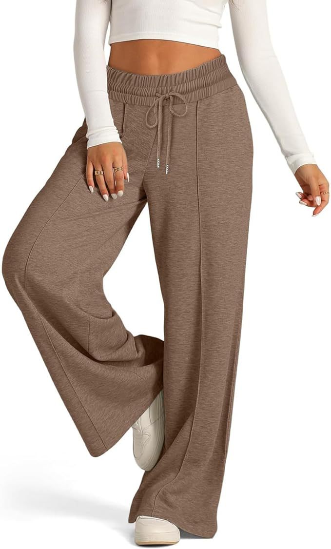 Printemps et été Style européen et américain Pure Couleur Casual Large-Leg String Elasti