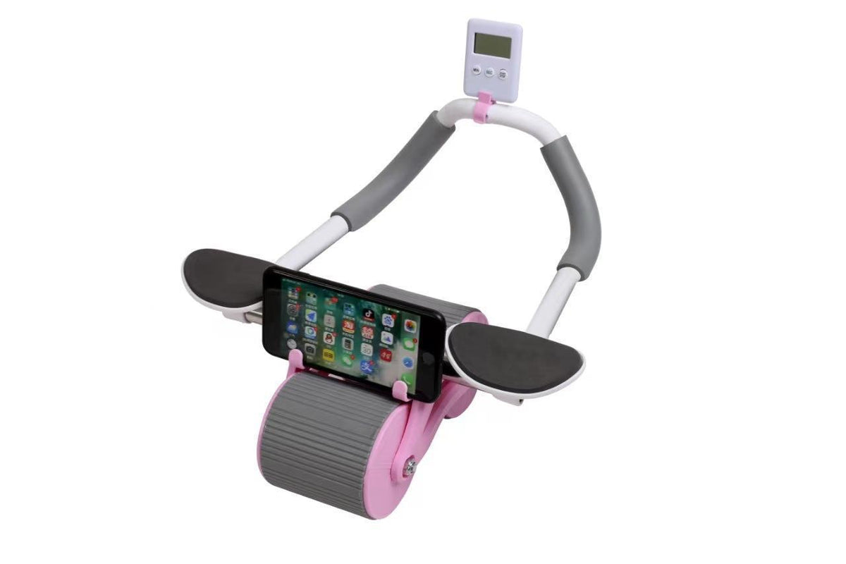 Roue abdominale Automatique Rebound Belly Contracting and Abdominal Rolling Exercice Abdomin