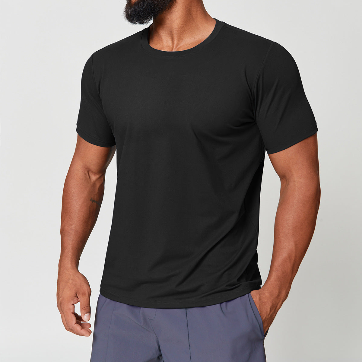 T-shirt homme col rond