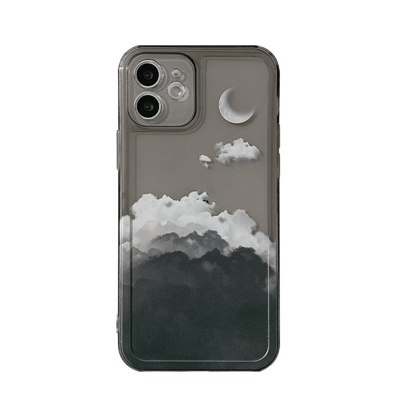 Couverture de l'étui de téléphone mobile progressif tard la nuit