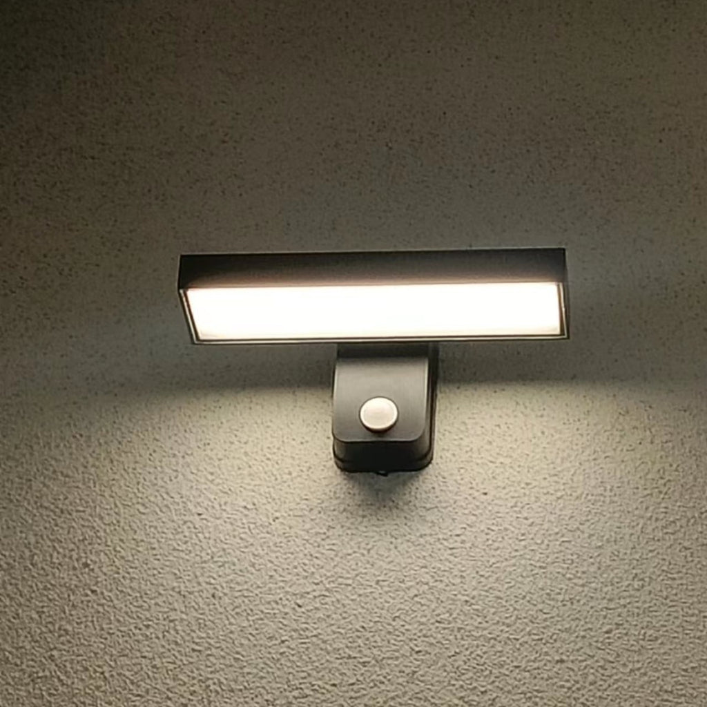 Outdoor 360-Degree Rotating Motion-Sensor Wall Light
