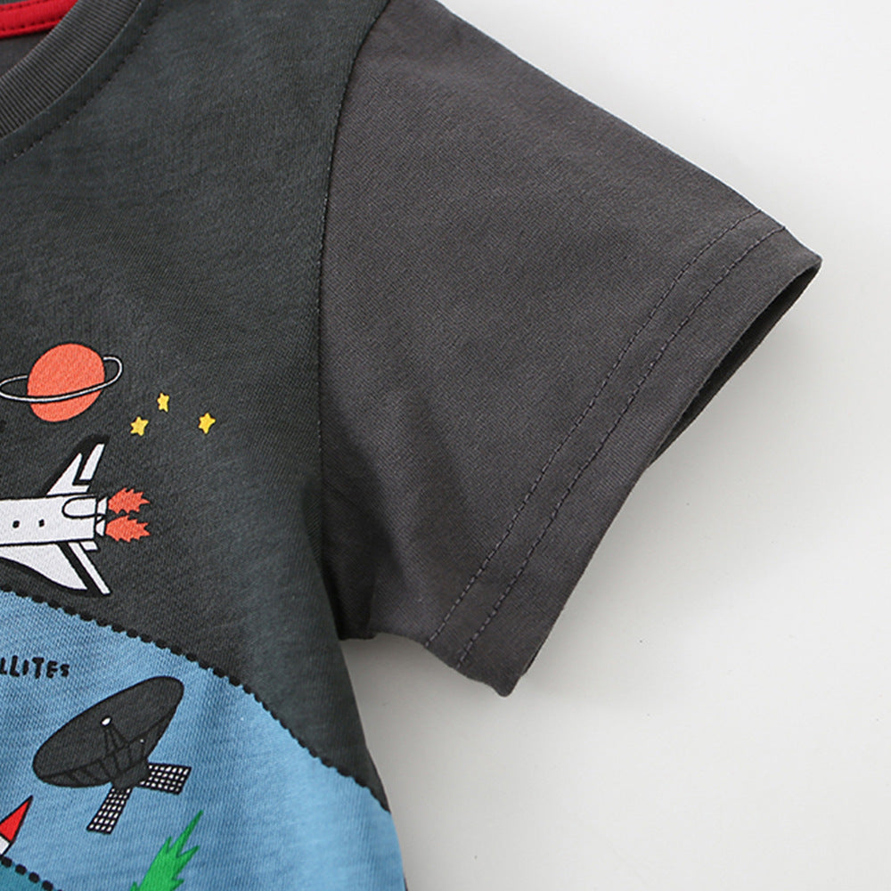 T-Shirt en bas pour les garçons