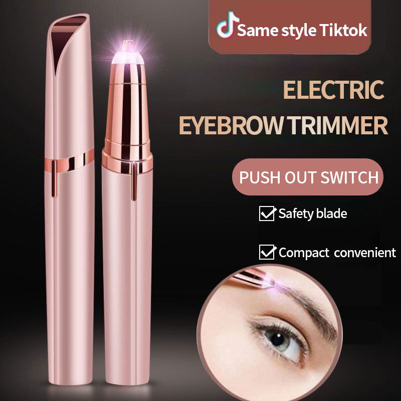 2-en-1 Électrique Rezeur de sourcils et dispositif d'enlèvement des cheveux visage USB Remboursable
