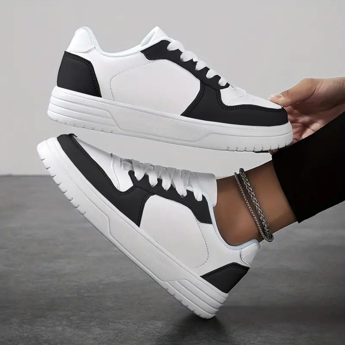 Débutant Hommes Chaussures Sneakers Hommes Cuir Haut Respirant Sports Chaussures Casual