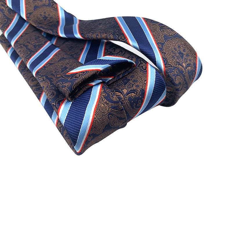 British Gentleman style rayé Mens Tie pour les costumes et Streetwear Coordination