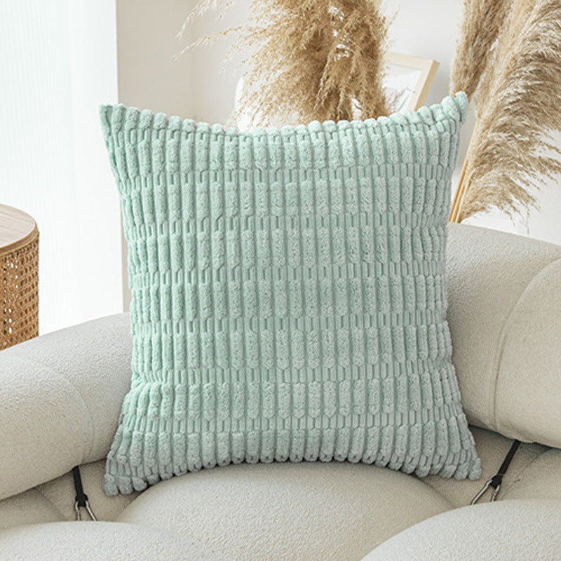 Moderne Minimalist Corduroy Couvercle de coussin de canapé en grain de blé
