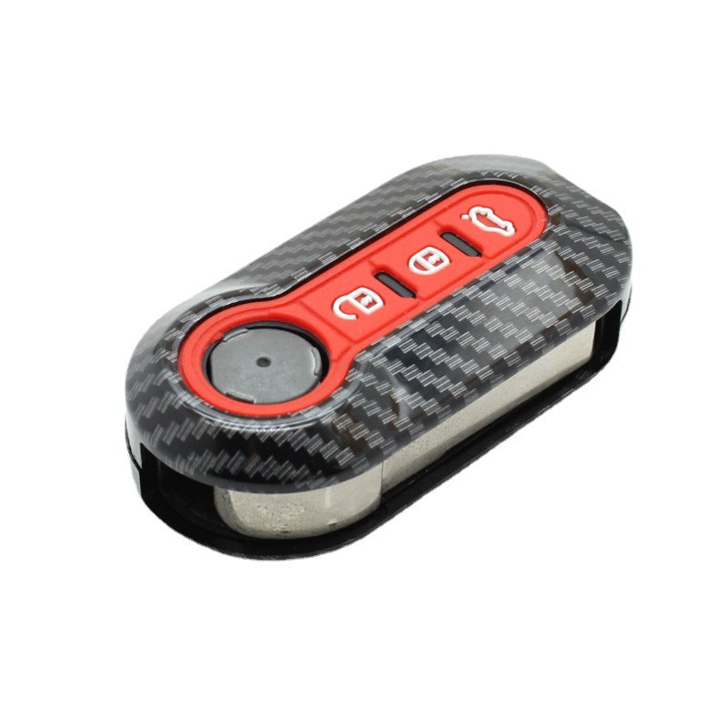 Applicable à Fiat 500 Boyue Key Shell Ottimo Fibre de carbone Viaggio cas clé