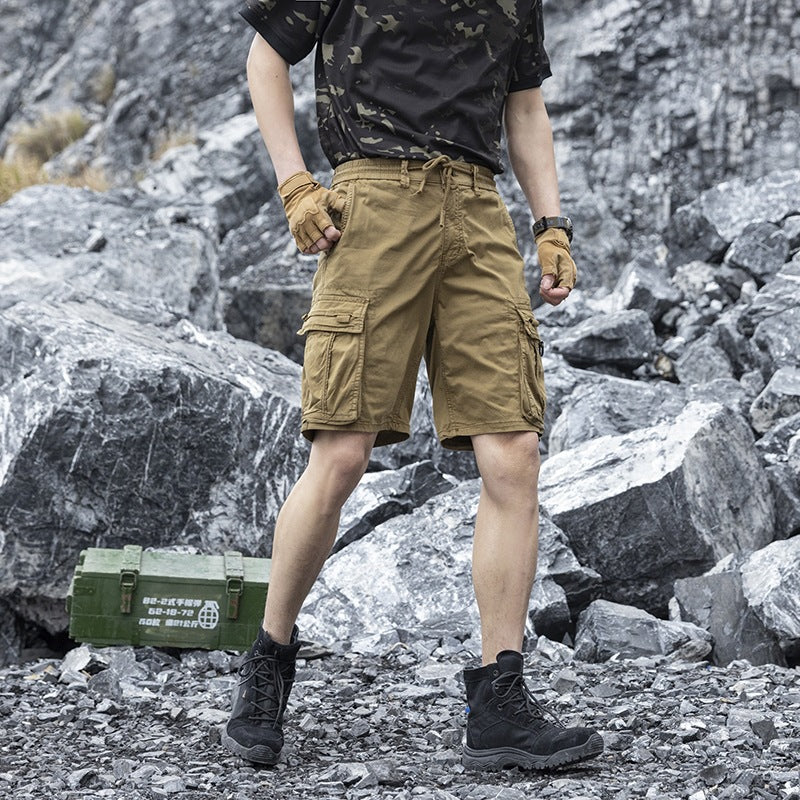 Pantalon de travail léger avec poches multiples pour hommes