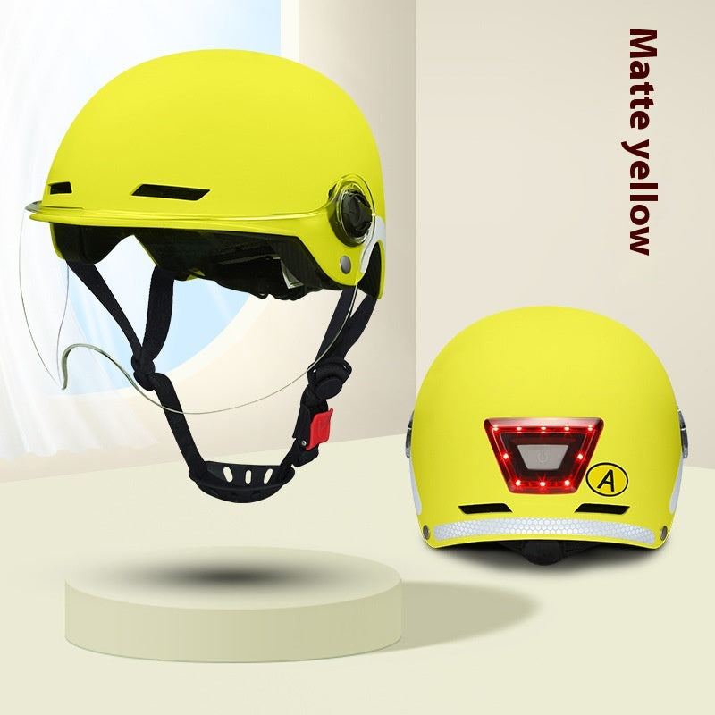 Casque de lumière d'avertissement de téléphone accessible Bluetooth Voice Smart