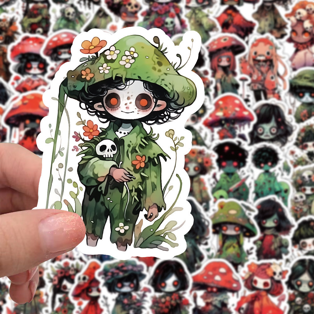 Stickers Petit Zombie Cas Horreur Sparecrow Téléphone Thriller Imperméable décoratif