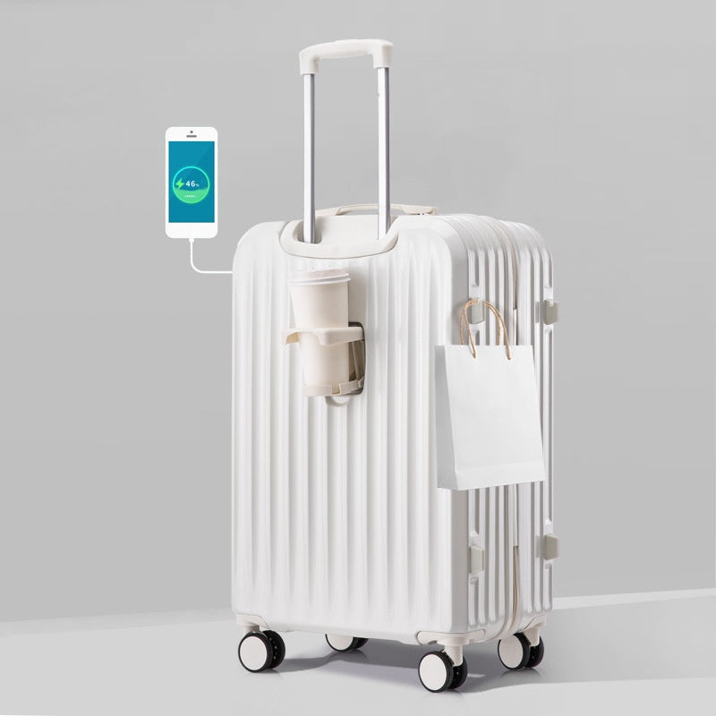 Valise de roulement multidirectionnelle et silencieuse