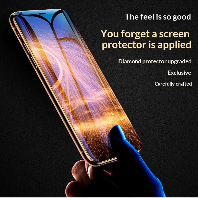 Couverture plein écran avec film trempé pour iPhone17pro max et film anti-peeping pour Appl