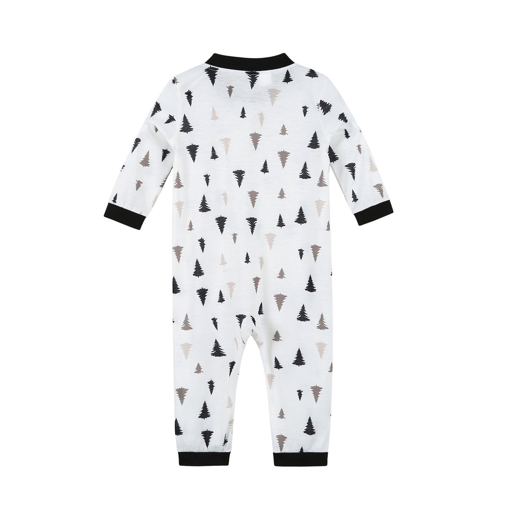 Famille Arbre de Noël Porter Pajamas Imprimer